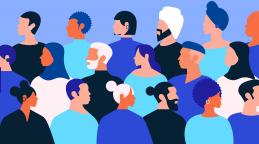 Personnes d'ethnies variées