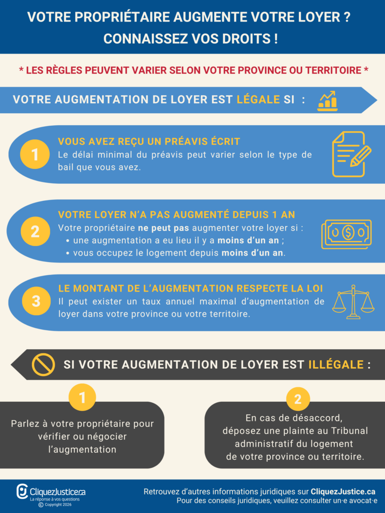 Que faire lors d'une augmentation de loyer