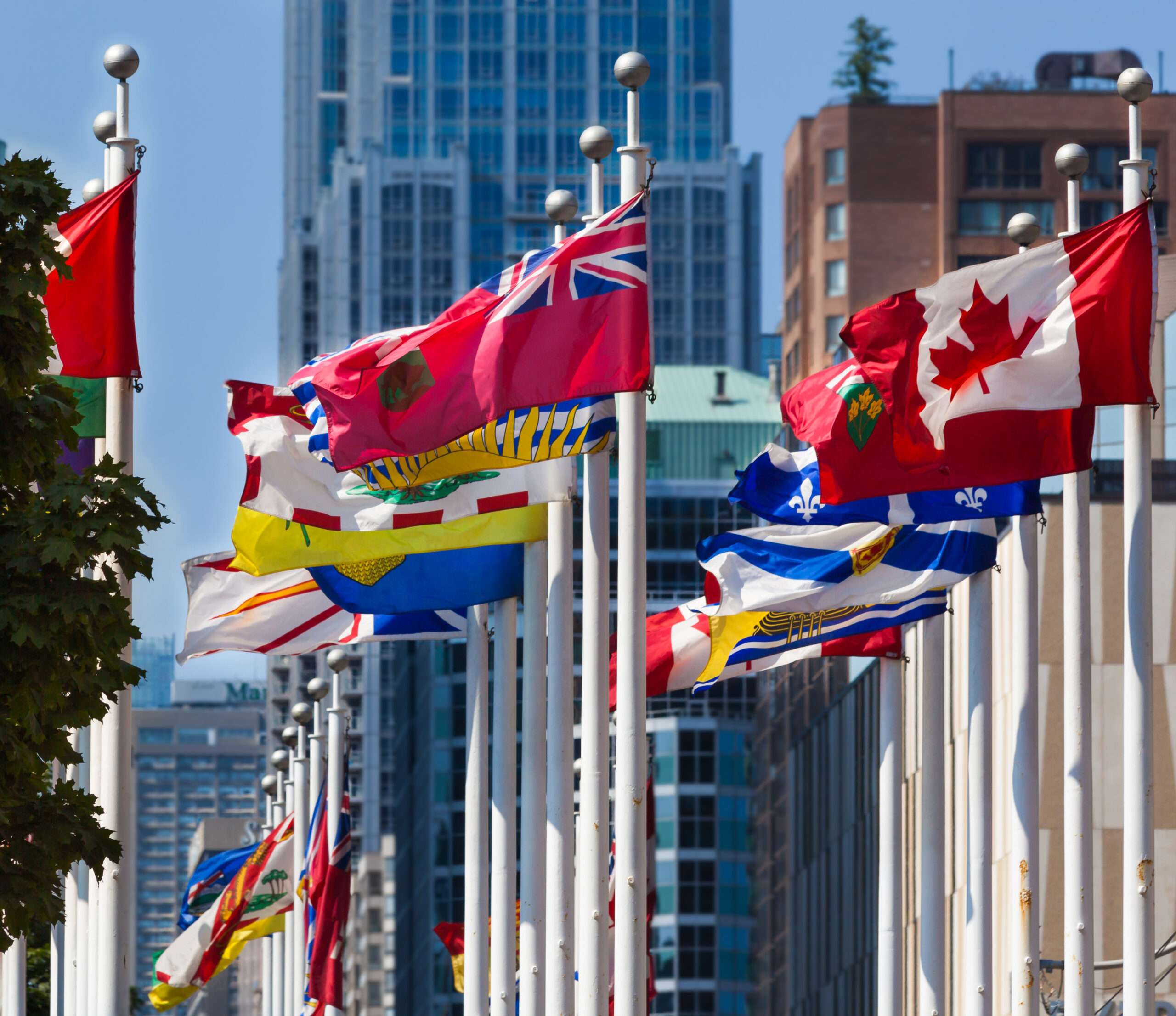 drapeaux des provinces