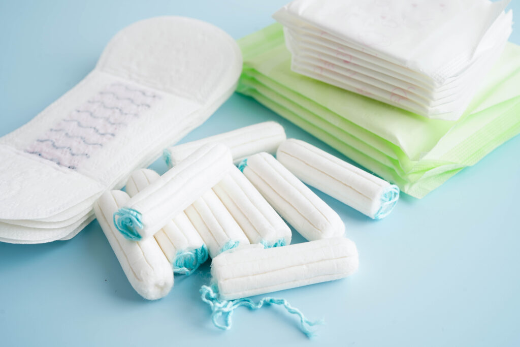 Produits menstruels gratuits au Manitoba